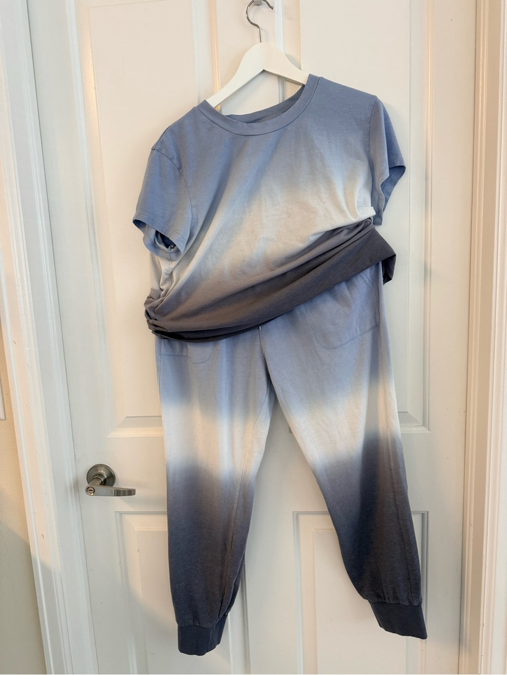 Splendid Blue Ombre Lounge Pajama Set - Tee & Joggers